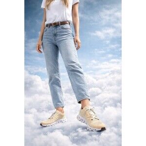 ON CLOUDS WOMEN'S CLOUD X RUNNING ATHLETIC SNEAKERS SAVANNA FROST 8 EUC